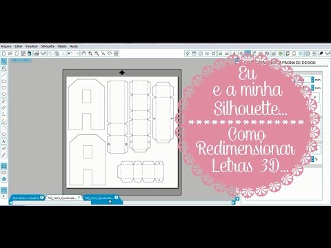 Vídeo: Como Redimensionar Letras