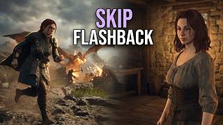 Skip Dragon flashback on first arrival to Melve [Dragons Dogma 2]
