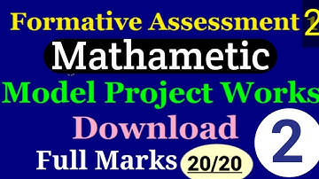 TS/AP🔥10th class Maths projects work|| FA-1 FA-2 FA-3 FA-4||How Get Full Marks||