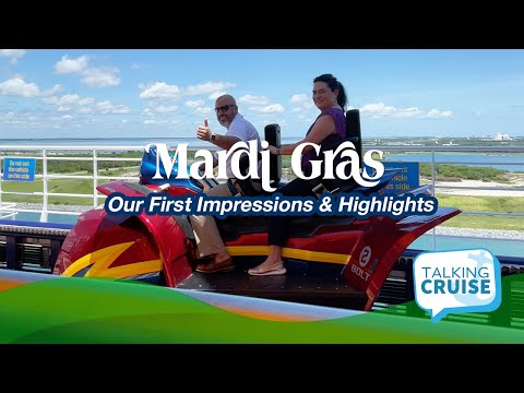 Carnival's Mardi Gras - Our First Onboard Impressions & Highlights