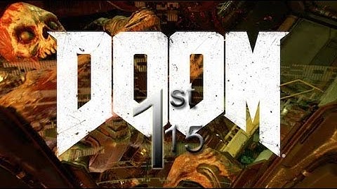 Doom - First 15 Minutes Live Gameplay Footage No Commentary (PS4)