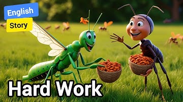The Hardworking Ants and the Lazy Grasshopper | Moral Story | Inspirational Story | English Story