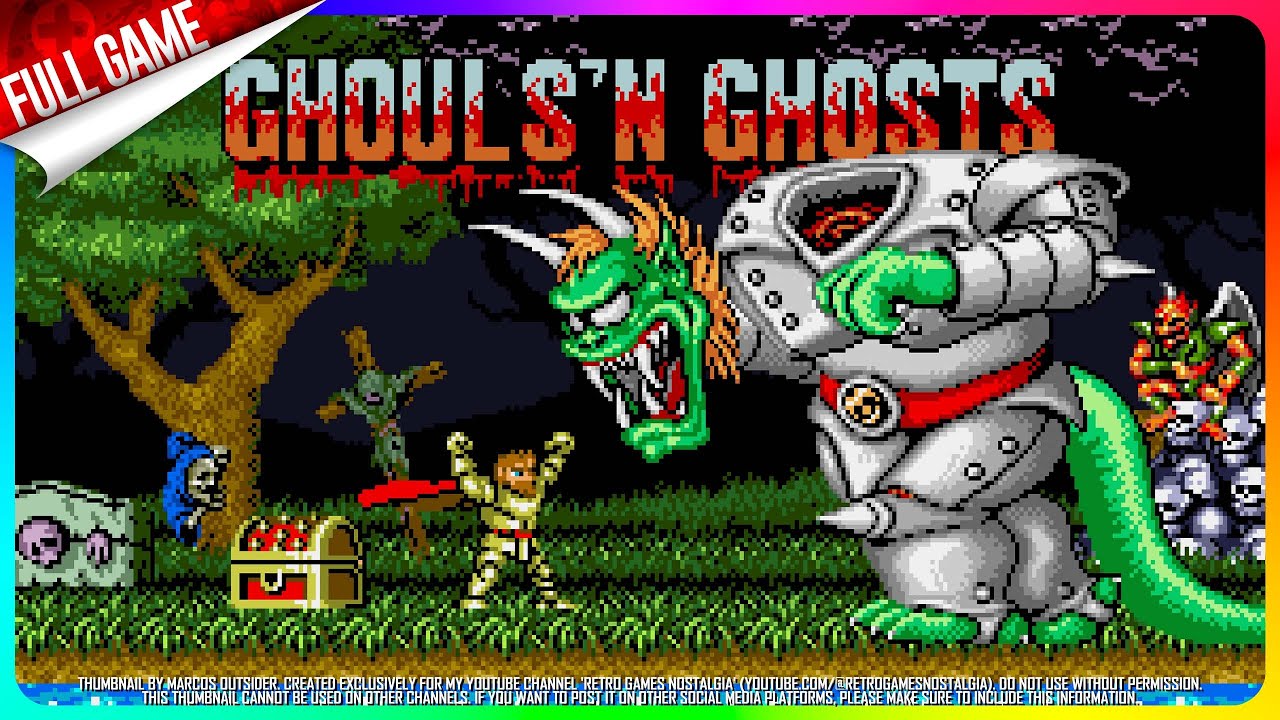 Ghouls 'n Ghosts (Sega Genesis - US) Longplay - YouTube