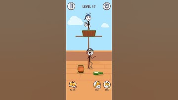 Android & iOS best game Stickman Puzzle #jackyfine