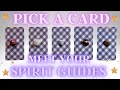 Meet Your Spirit Guides😇✨| PICK A CARD🔮 In-Depth Tarot Reading