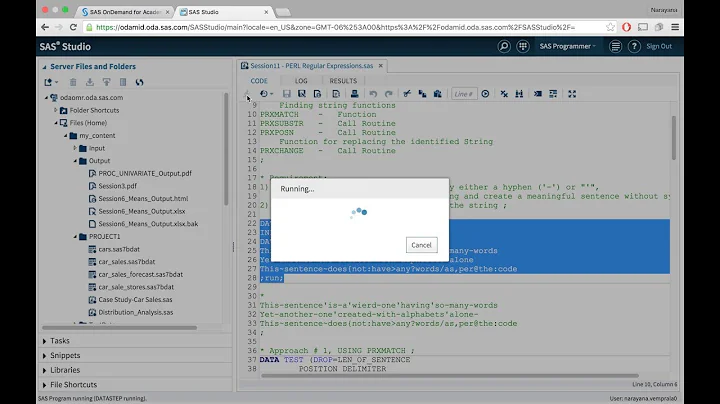 SAS Basics 11   PERL Regular expressions in SAS