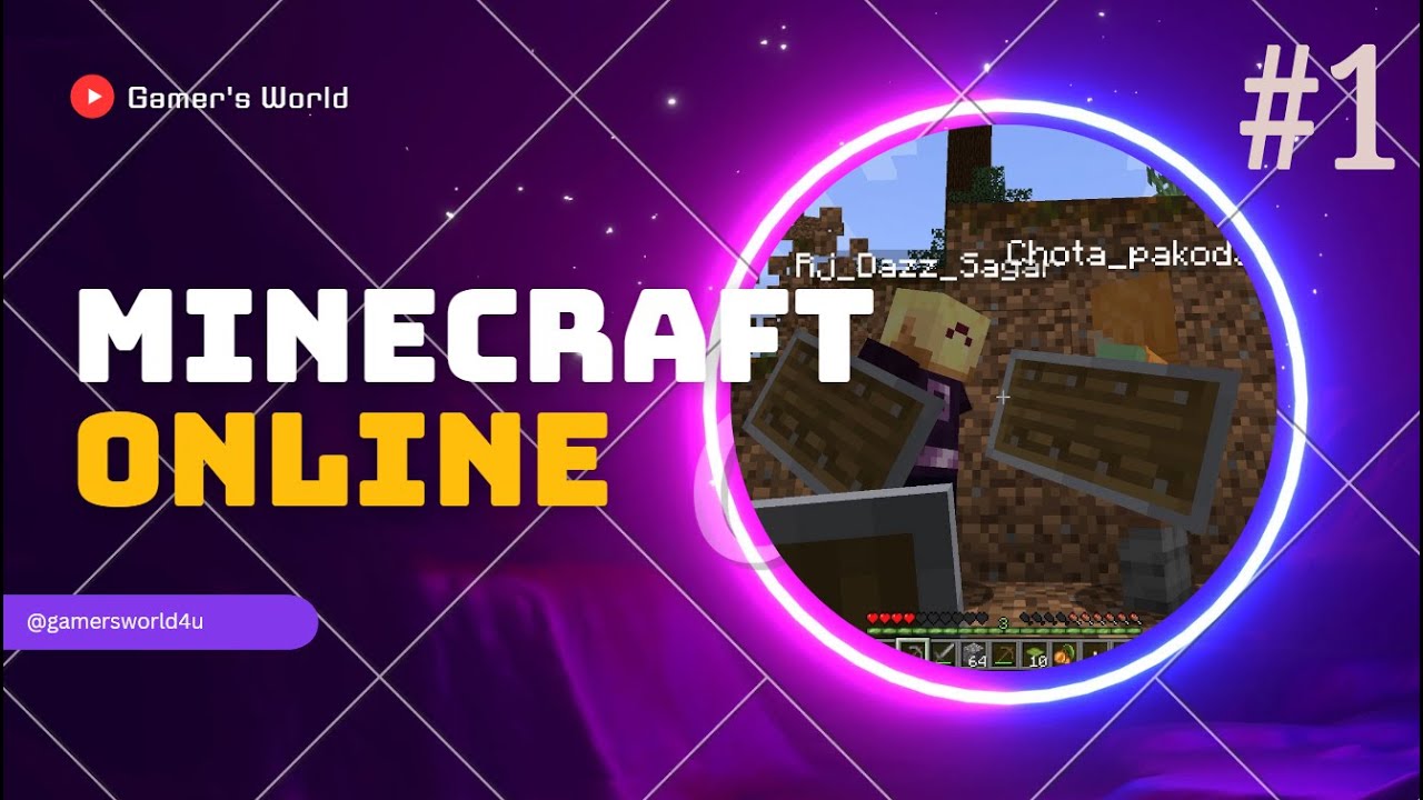 Play Minecraft Online Part 1 minecraft YouTube Play Minecraft Online Part 1 minecraft YouTube
