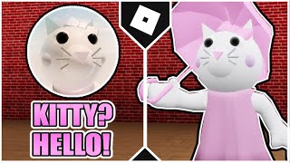 How To Get The Kitty Hello Badge Hello Kitty Morph In Piggy Rp Infection Roblox Youtube - roblox hello kitty t shirt