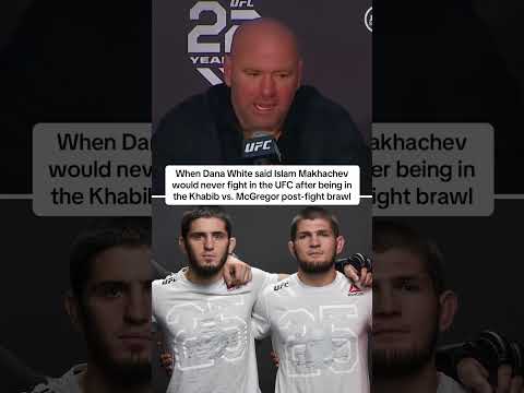 Khabib issued an ultimatum that he'd leave UFC if Islam & other teammates were fired 🤝 (via @UFC/TT)