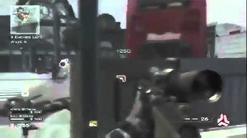 Modern Warfare 3 - MSR Sniper Rifle - QUICK SCOPE! - Call Of Duty