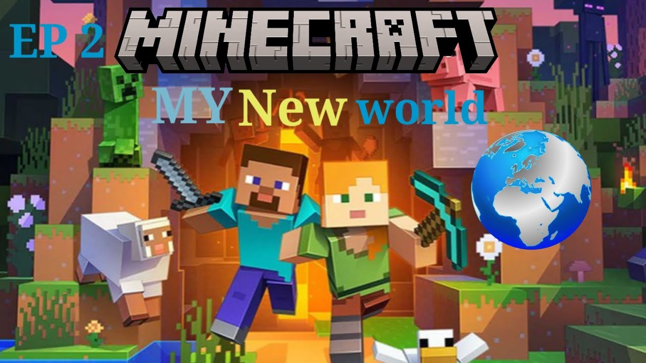 MY New world in Minecraft Survival Series | Episode 2 - YouTube