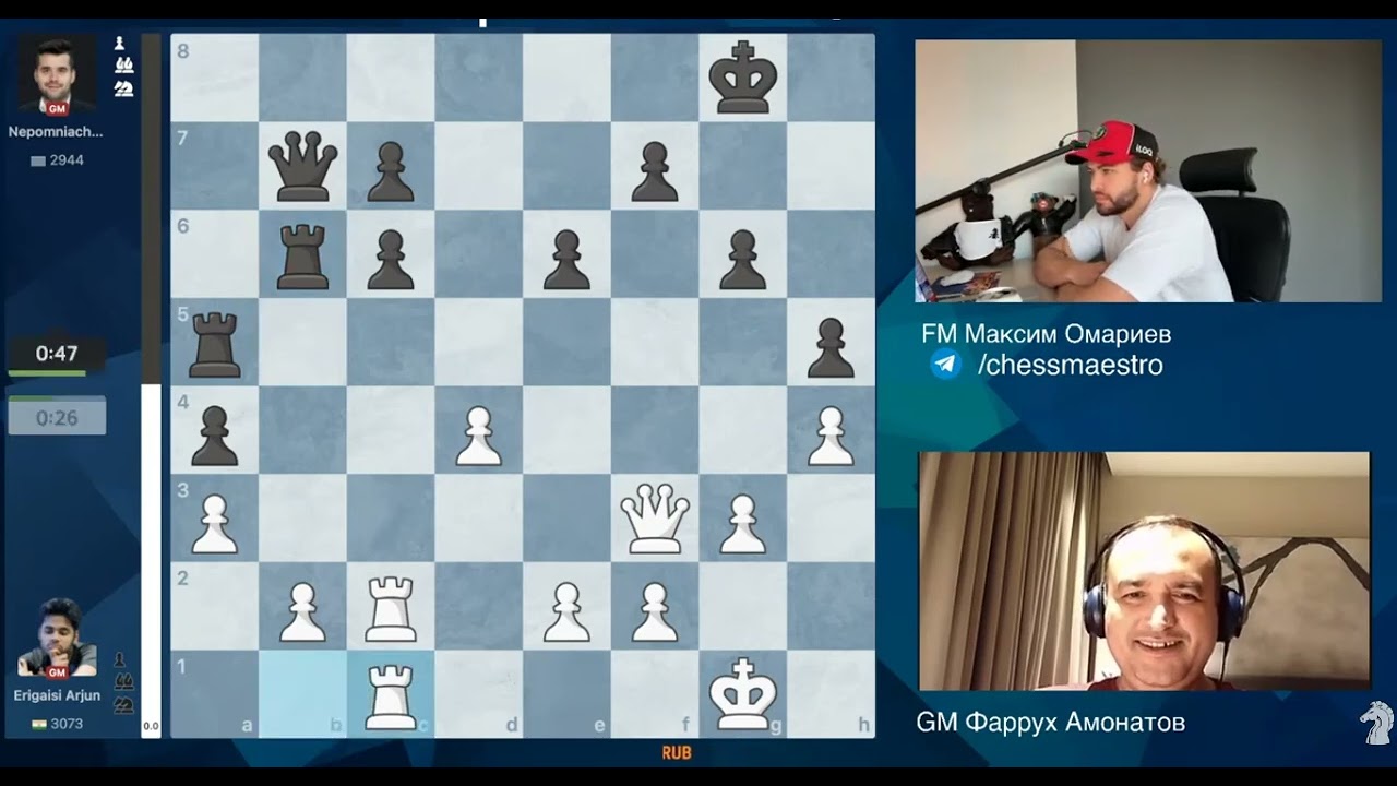 ЯН НЕПОМНЯЩИЙ ЗЕВАЕТ ЛАДЬЮ В ТУРНИРЕ