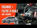 Vidange et changement du filtre à huile PEUGEOT 208 1 1.2 PURETECH 🛢