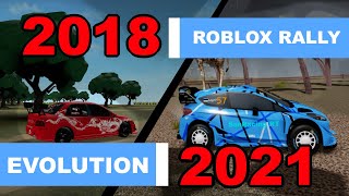 Evolution of my Roblox Rally Games (2018-2021)