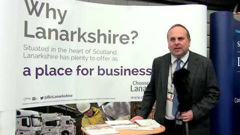 Lanarkshire Business Show - Interview with Chris Wond of North Lanarkshire Council