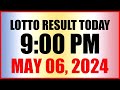 Lotto Result Today 9pm Draw May 6, 2024 Swertres Ez2 Pcso