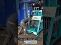 Hollow block making machine