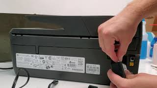 how to replace power supply adapter on hp officejet 6978 and 6962 printer