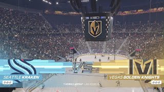 NHL 22 Franchise Mode - Seattle Kraken @ Vegas Golden Knights