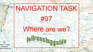 Navigation Task 97 #mapreading #peakdistrict