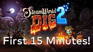 SteamWorld Dig 2 on Switch - The First 15 Minutes!