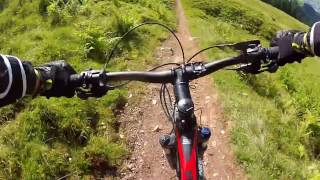 Kitzbühl 1st. ride Fleckalmtrail Summer 2016