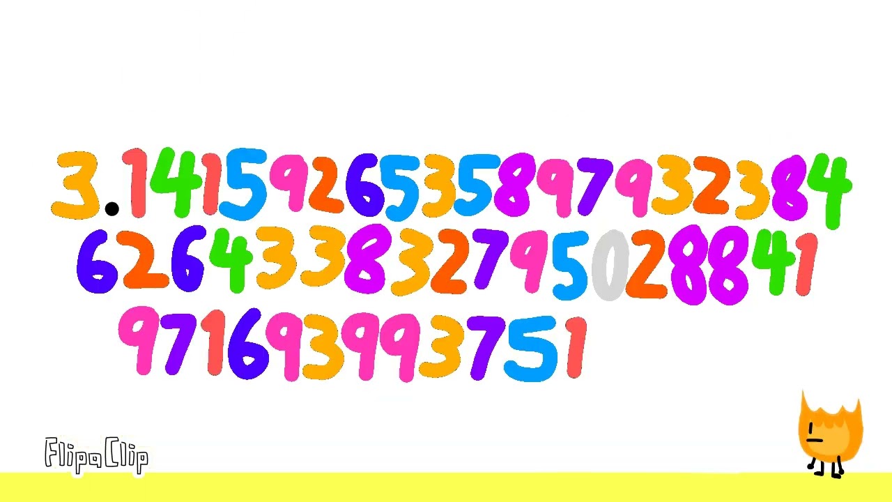 100 Digits of (π) Reanimated from @AsapSCIENCE