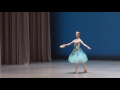 Stefanija Gashtarska, 14, "Esmeralda" Variation, Finalist at "Arabesque 2016"