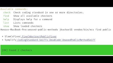 How to find public unused methods in PHP application?