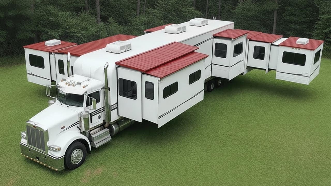 The World’s Most Luxurious and Functional Motorhomes – Video