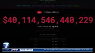 National Debt hits $40T; First time in history | WHIO-TV