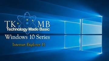 Internet Explorer 11 on Windows 10