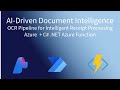 AI Automation: End-to-End Receipt OCR with Azure AI Document Intelligence &amp; ML Functions in C#