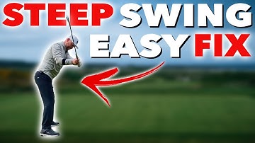 FIX YOUR OVER THE TOP SWING WITH 1 EASY LESSON - Simple GOLF tips