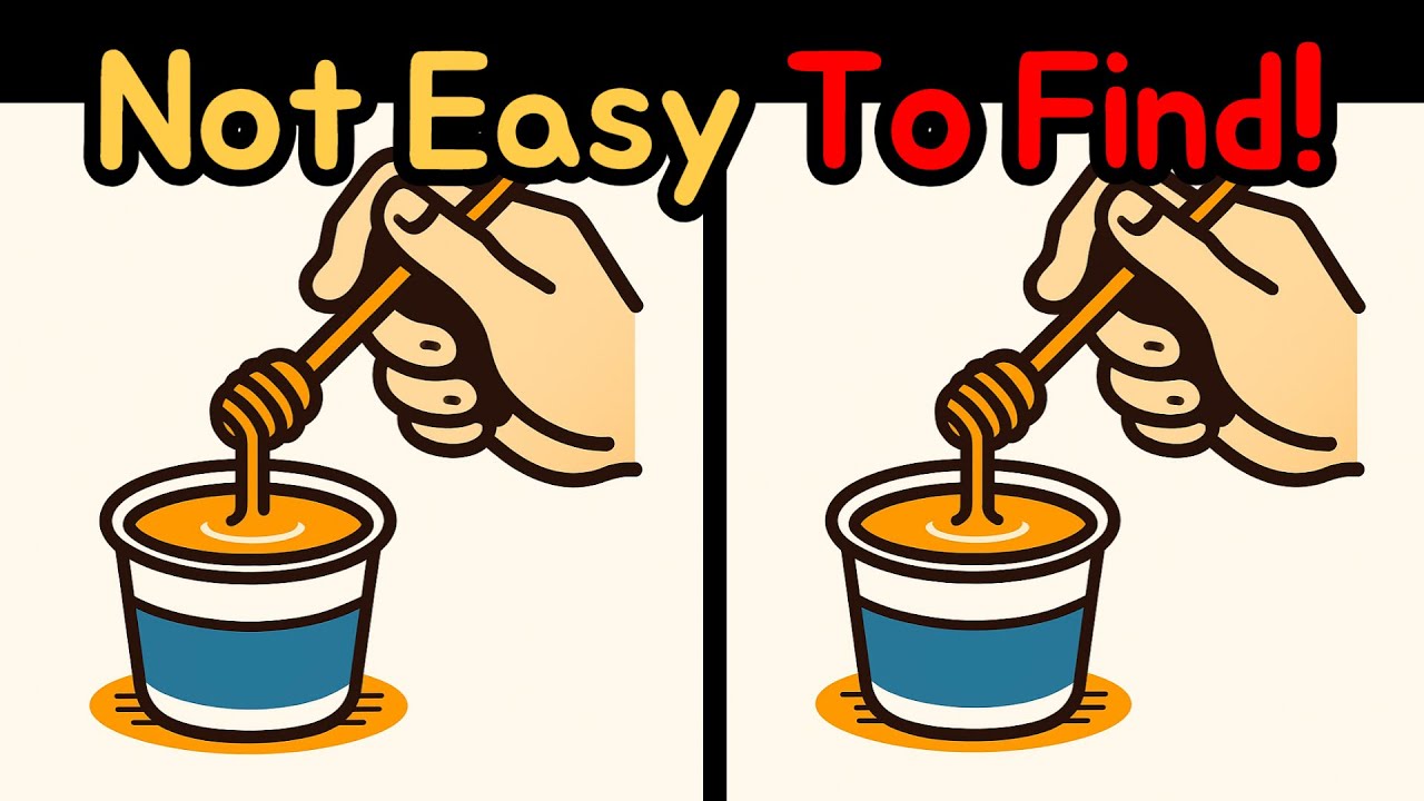 Spot The Difference: Strengthen Your Brain – Spot the Difference Challenge [Find The Difference!]