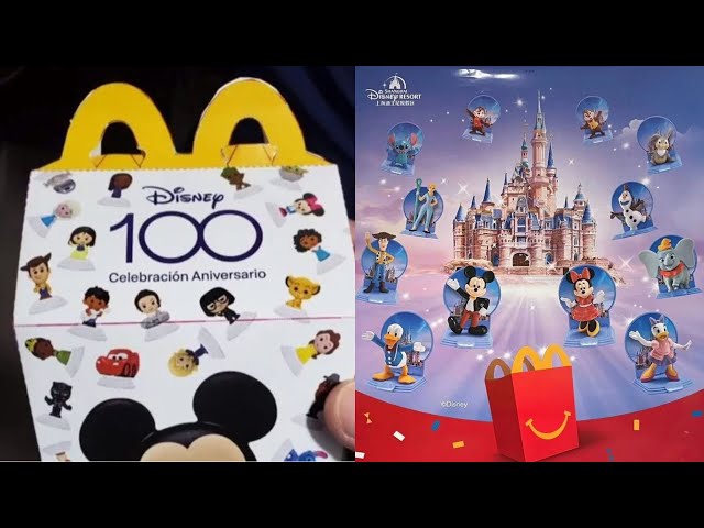 Disney100 Happy Meal Toys Available at McDonald's - Pop Culture Wonders