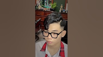 Uốn Tóc Kiểu Mái Chéo #uontocdep #uontoc #barbershop #shortvideo #kieutoc #maicheo