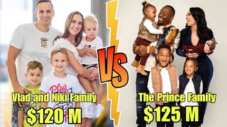 The Prince Family vs Vlad and Niki Family Members Net Worth 2025 | Who is Richest?