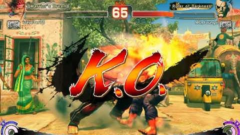 Ultra Street Fighter IV battle: Evil Ryu vs Sagat