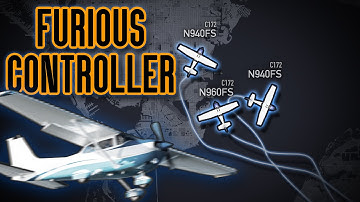 Controller Yells At a Group of Student Pilots. Real ATC Audio