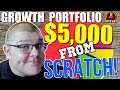 Build Portfolio From SCRATCH 🔥 How To Build a Growth Stock Portfolio (Vol 1)