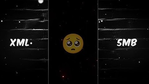 MOOD OFF XML FILE 😔✨ || SAD SHAYERI XML FILE 🥺 || SAD STUTUS || SAD XML FILE ||