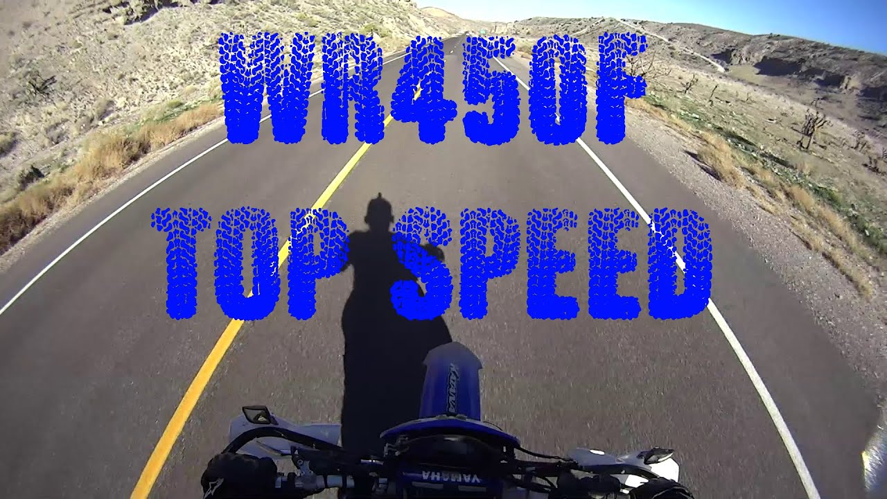 Yamaha Wr450 Top Speed
