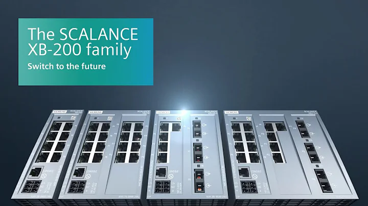 SCALANCE XB-200: managed Industrial Ethernet switches