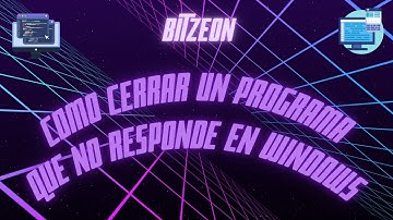 como cerrar un programa que no responde