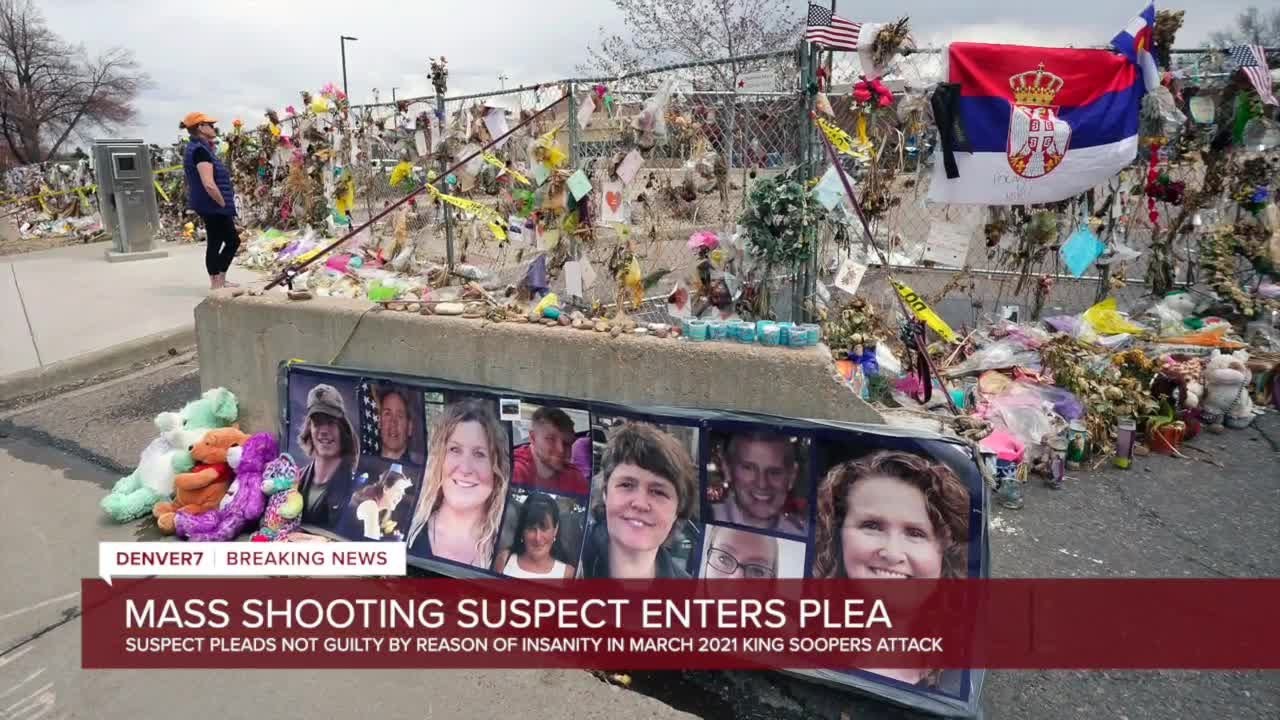 Boulder King Soopers shooting suspect pleads not guilty by reason of ...