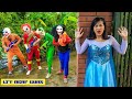 LTT Nerf Guns: Superheroes Team Warriors X-Shot Nerf Guns Escape Trap and Rescue Princess