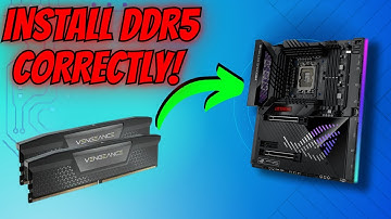 How To EASILY Install DDR5 RAM Modules!