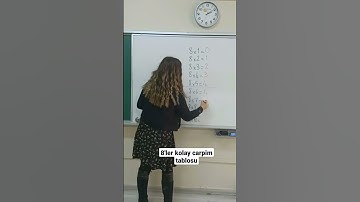 kolay yol carpim tablosu #çarpımtablosu #çarpma #çarpmaişlemi #matematik #ilkokul #shorts