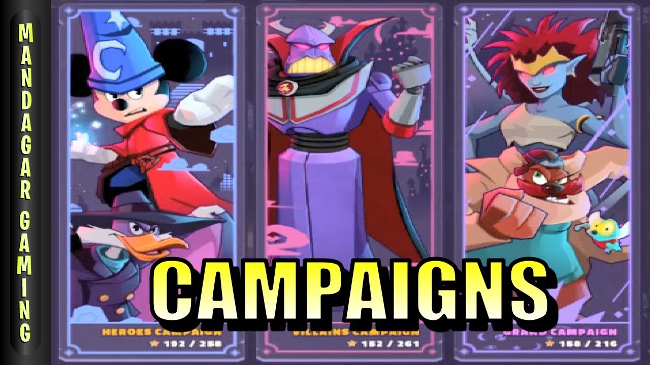 Disney Sorcerer's Arena - Gameplay #17 Villains Campaign 6G - 6L Normal